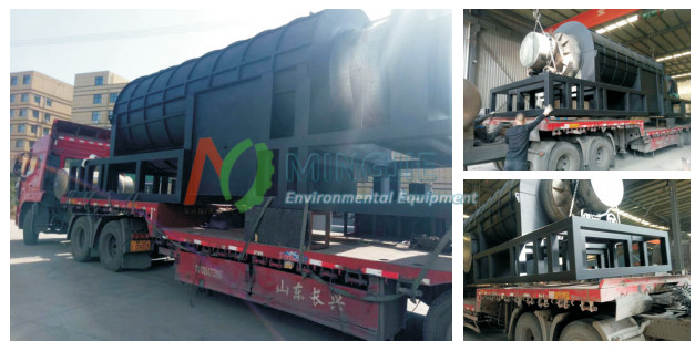 Henan Mingjie Environmental Equipment Co., Ltd. linea di produzione del fabbricante
